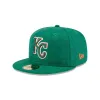 Kansas City Royals St. Patrick's Day 2025 59FIFTY Fitted Hat sold by New Era