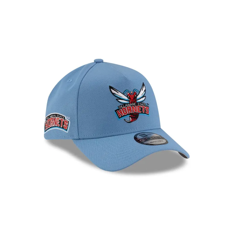 Delaware State Hornets 9FORTY A-Frame Snapback Hat sold by New Era