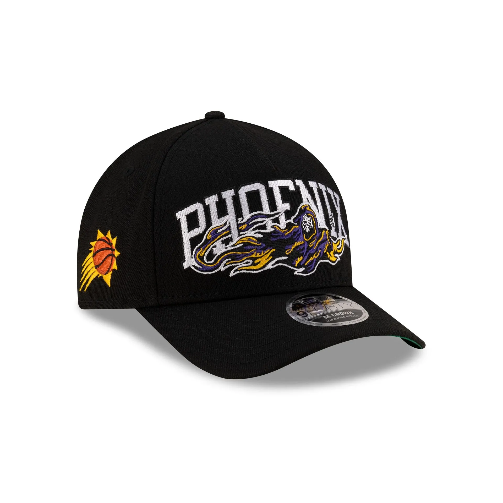 Warren Lotas x Phoenix Suns 2025 All-Star Game 9FORTY M-Crown A-Frame Snapback Hat sold by New Era