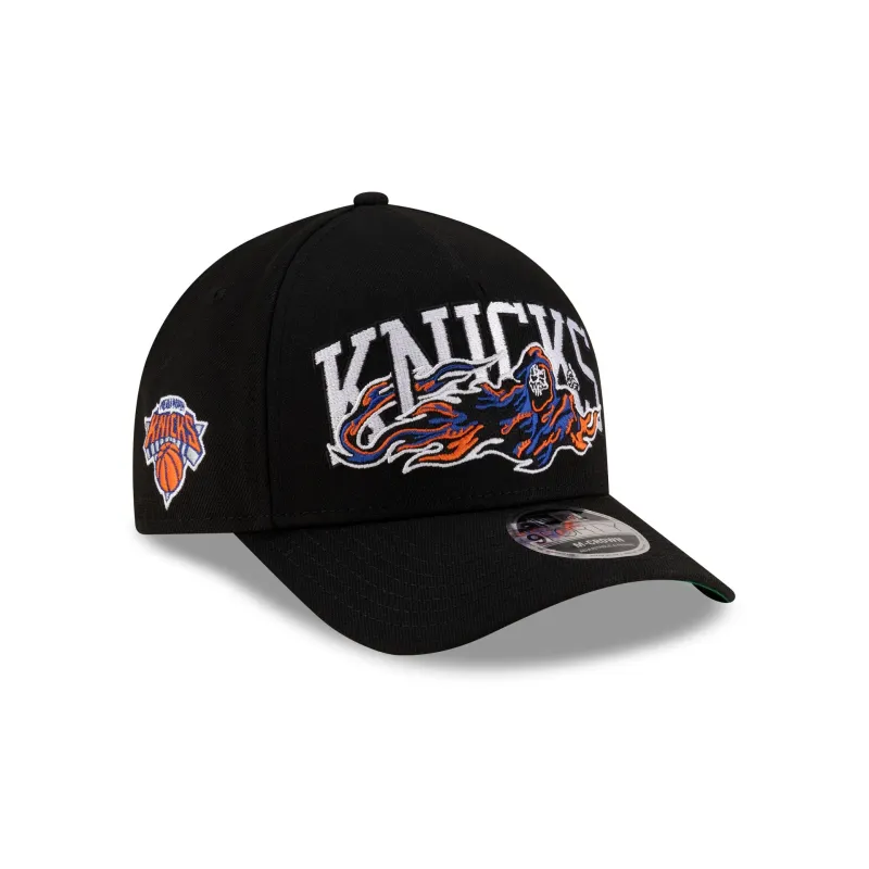 Warren Lotas x New York Knicks 2025 All-Star Game 9FORTY M-Crown A-Frame Snapback Hat sold by New Era