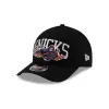 Warren Lotas x New York Knicks 2025 All-Star Game 9FORTY M-Crown A-Frame Snapback Hat sold by New Era