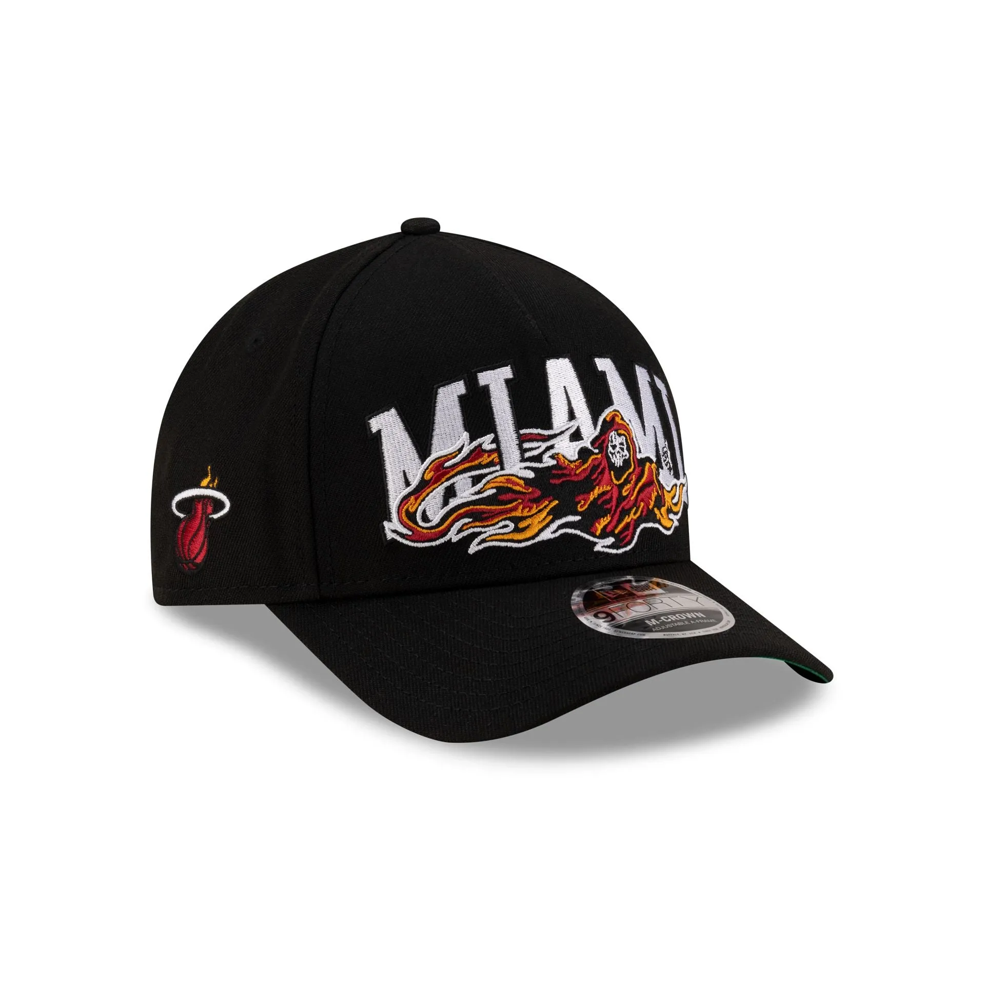 Warren Lotas x Miami Heat 2025 All-Star Game 9FORTY M-Crown A-Frame Snapback Hat sold by New Era
