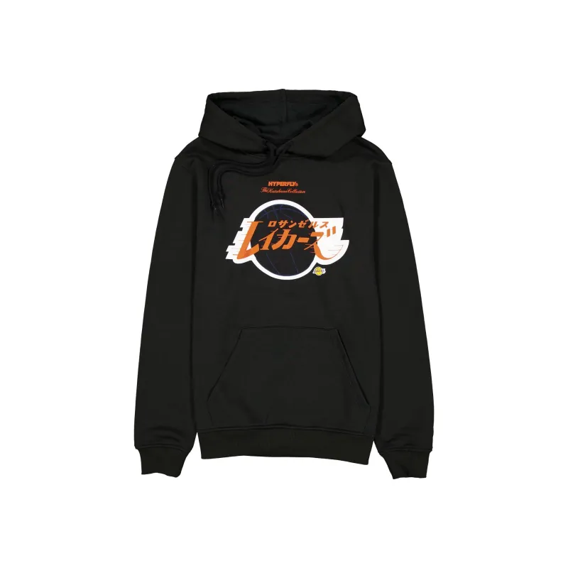 Hyperfly Katakana x Los Angeles Lakers 2025 All-Star Game Hoodie made by New Era