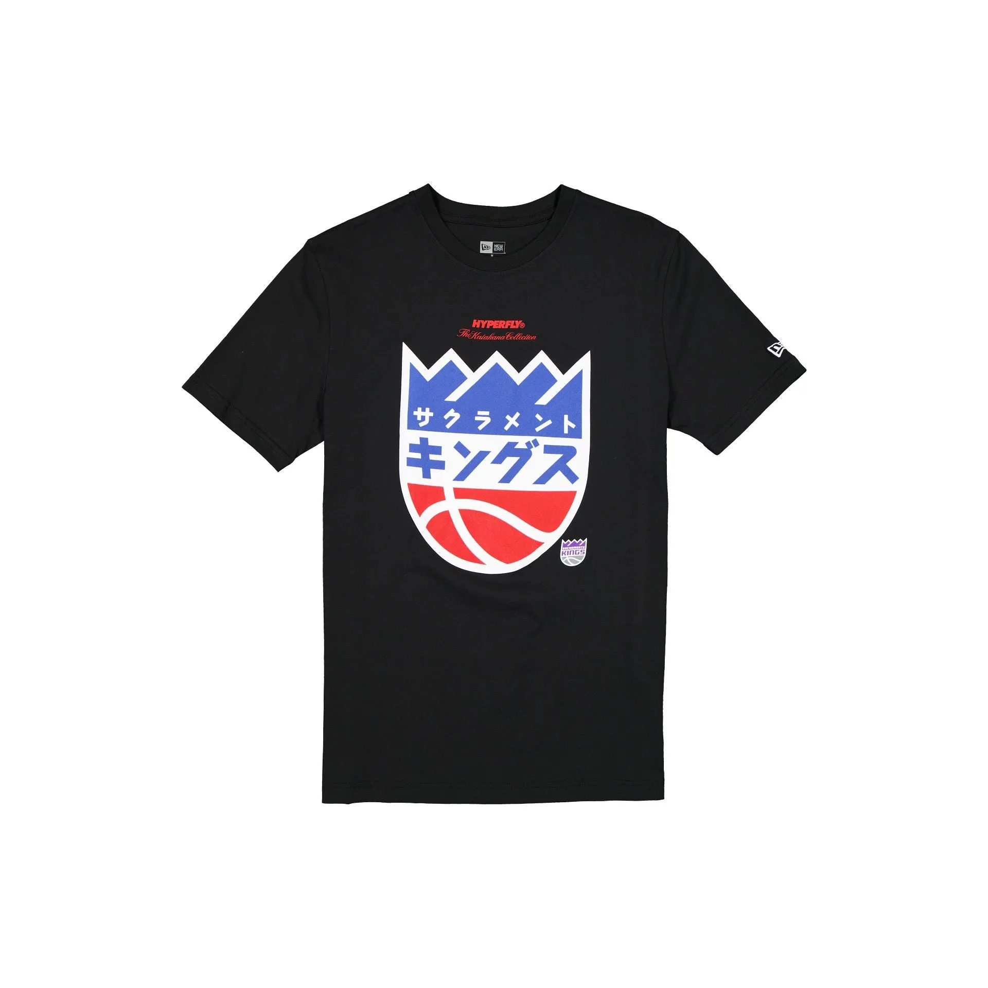 Hyperfly Katakana x Sacramento Kings 2025 All-Star Game T-Shirt sold by New Era