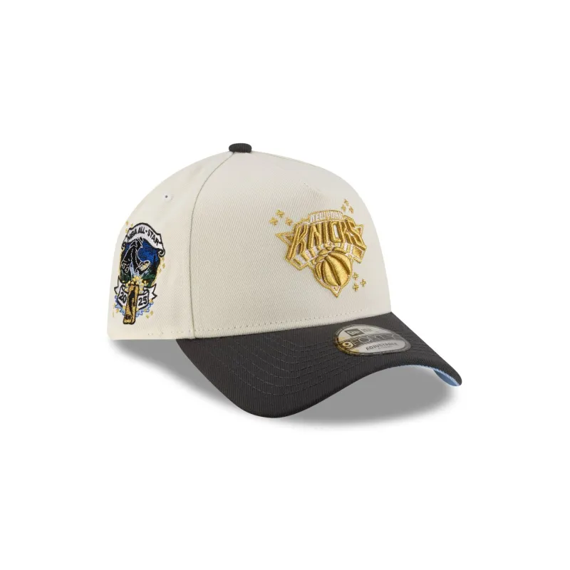 The Better Generation x New York Knicks All-Star Game 9FORTY A-Frame Snapback Hat sold by New Era