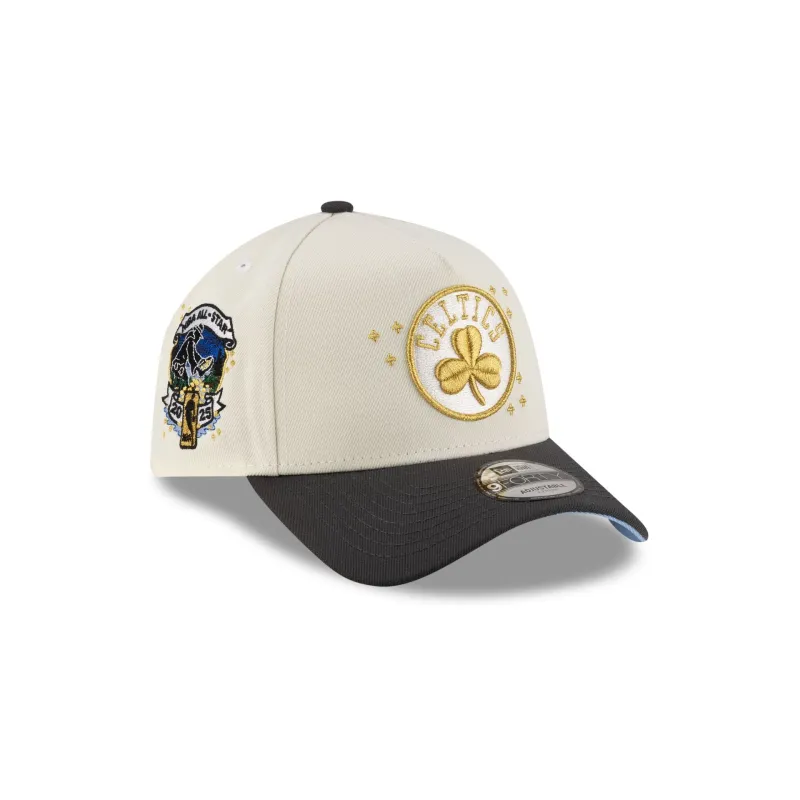 The Better Generation x Boston Celtics All-Star Game 9FORTY A-Frame Snapback Hat sold by New Era