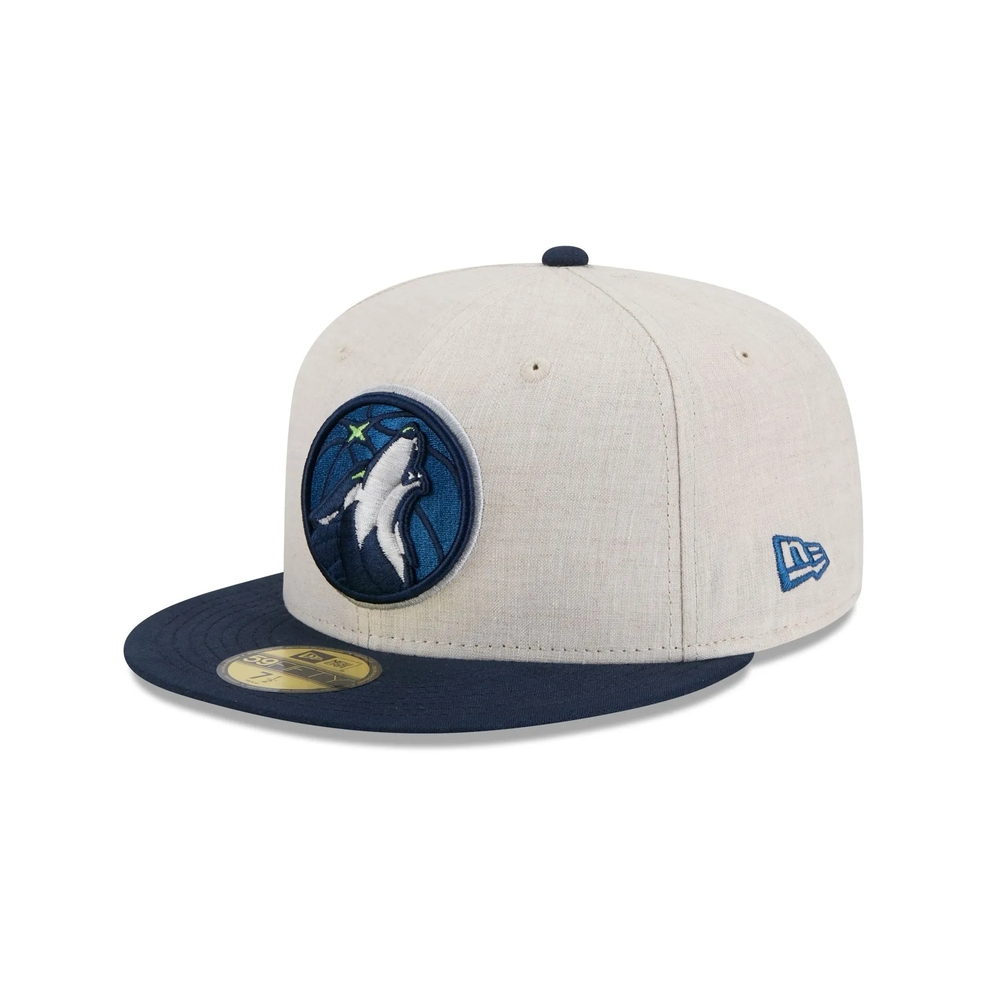 Minnesota Timberwolves Linen 59FIFTY Fitted Hat sold by New Era product image thumbnail 3