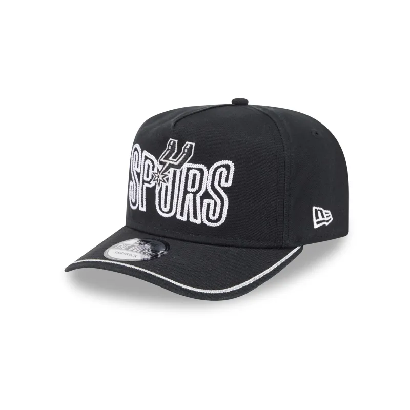 San Antonio Spurs Chainstitch Golfer Hat sold by New Era