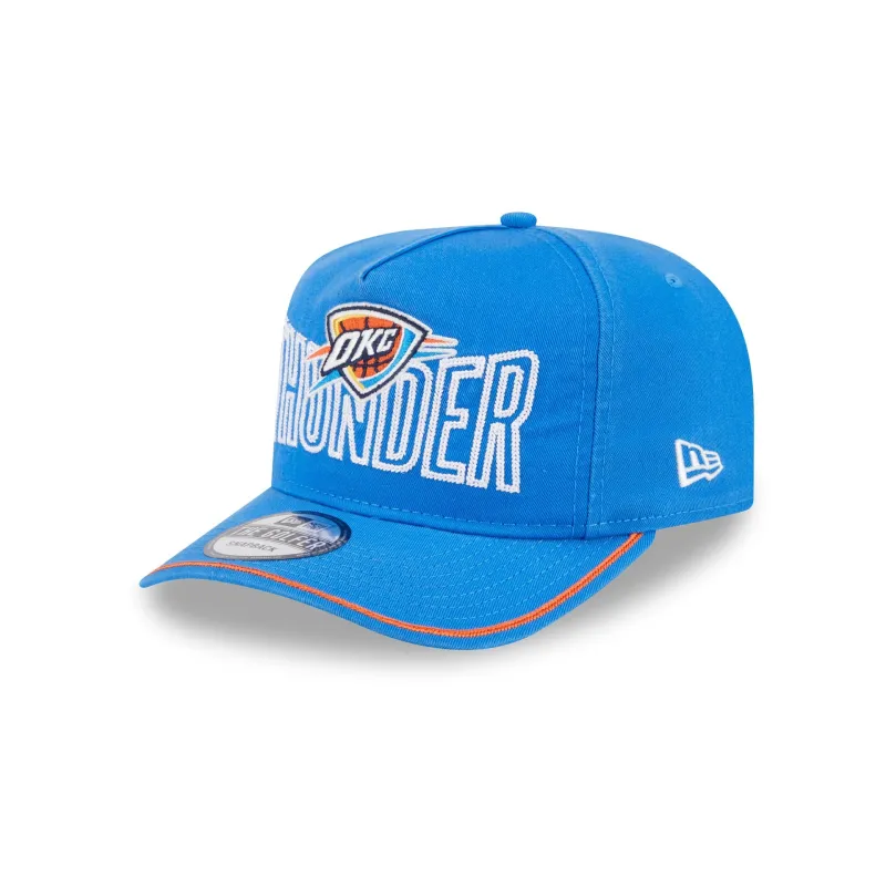 Oklahoma City Thunder Chainstitch Golfer Hat sold by New Era