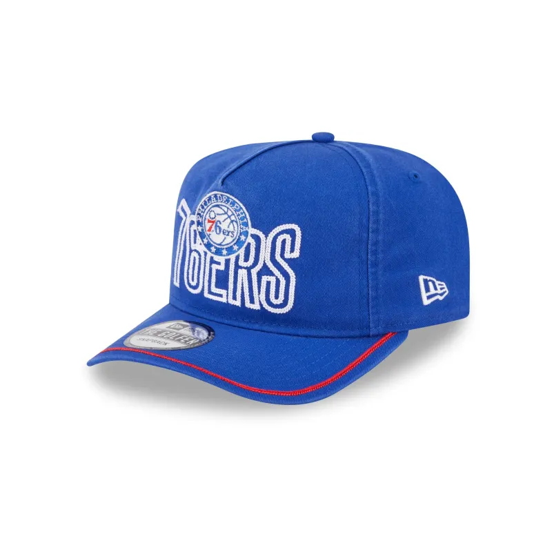 Philadelphia 76ers Chainstitch Golfer Hat sold by New Era