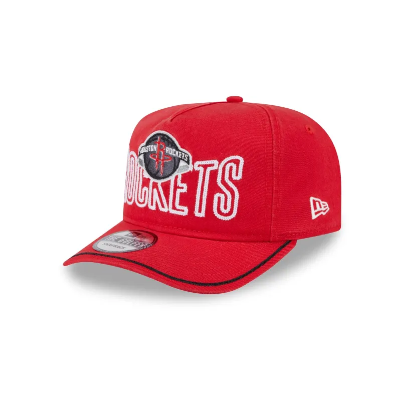 Houston Rockets Chainstitch Golfer Hat sold by New Era