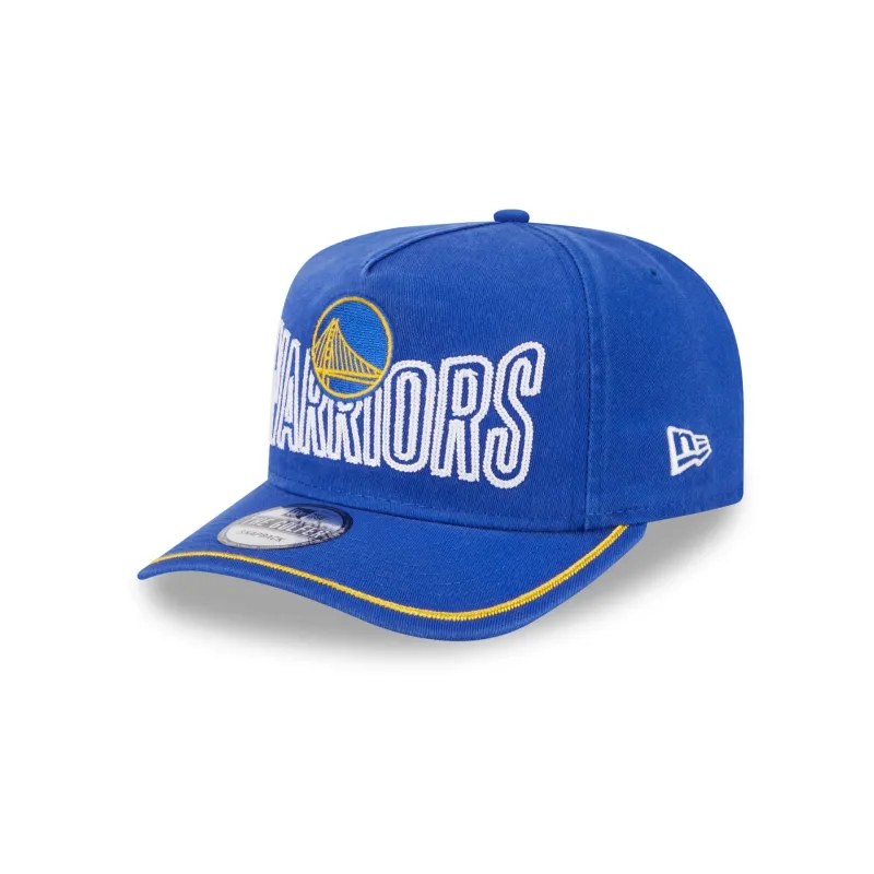 Golden State Warriors Chainstitch Golfer Hat sold by New Era