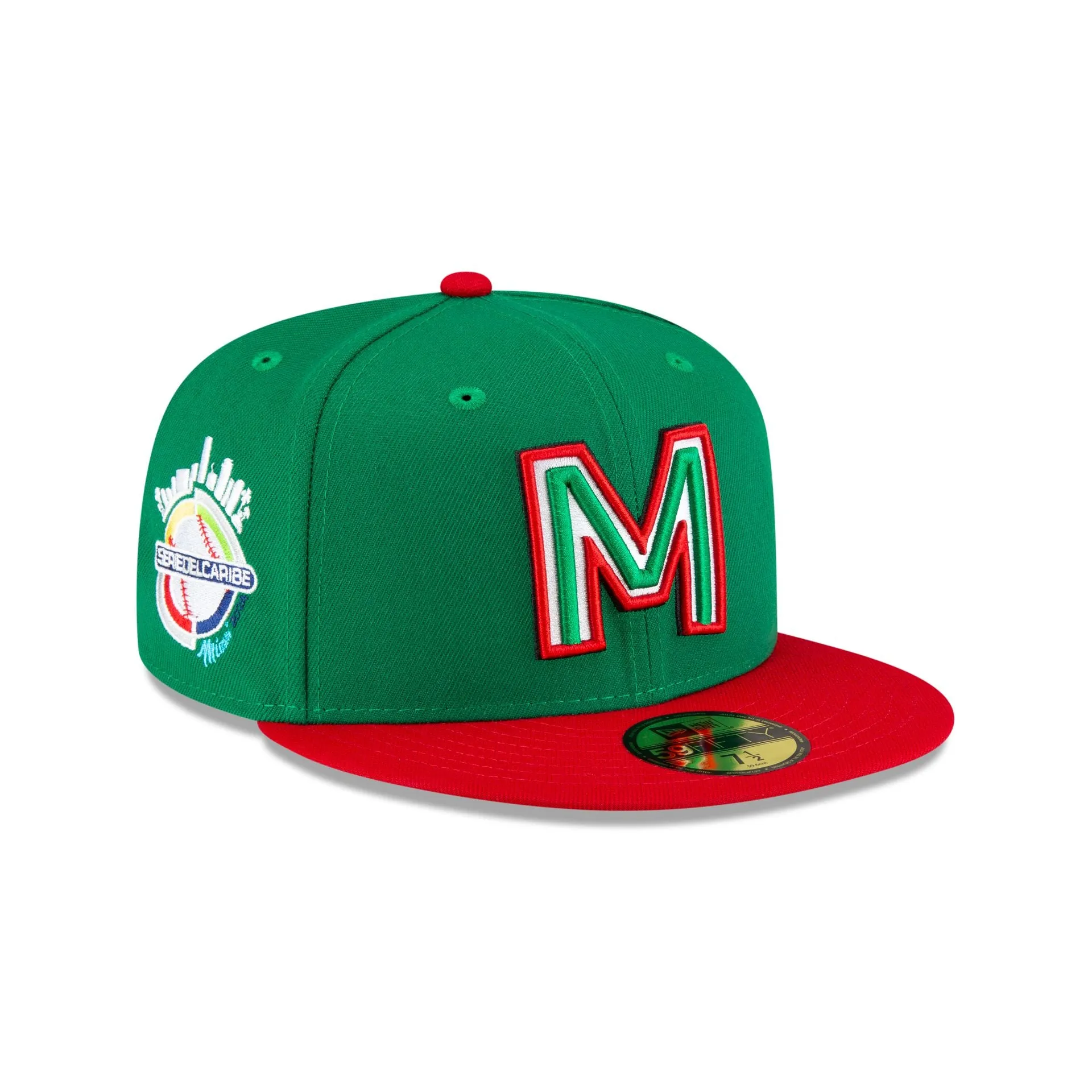 Mexico Caribbean Series Home Green 59FIFTY Fitted Hat sold by New Era