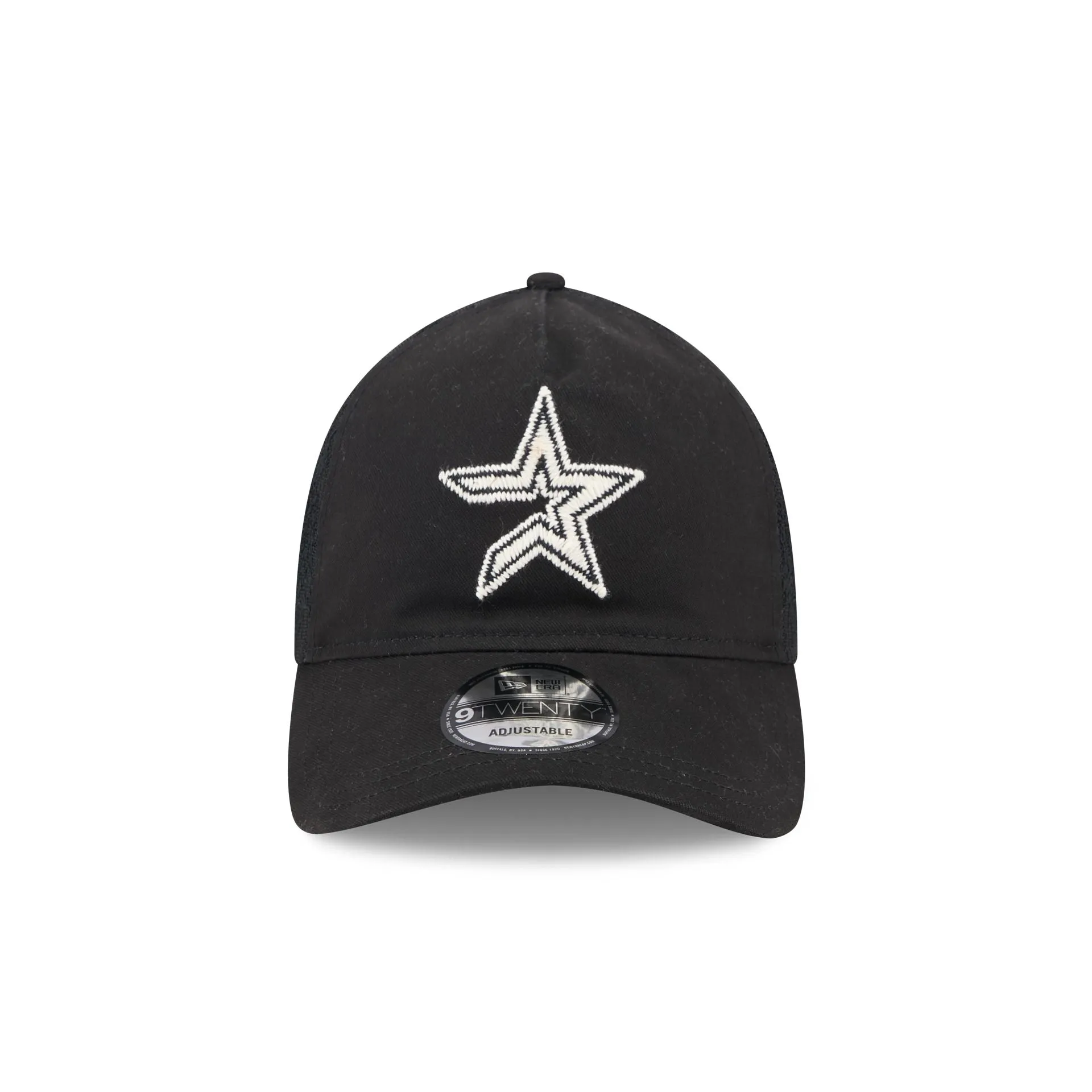 Houston Astros Embroidered Mesh 9TWENTY A-Frame Adjustable Hat sold by New Era product image thumbnail 2
