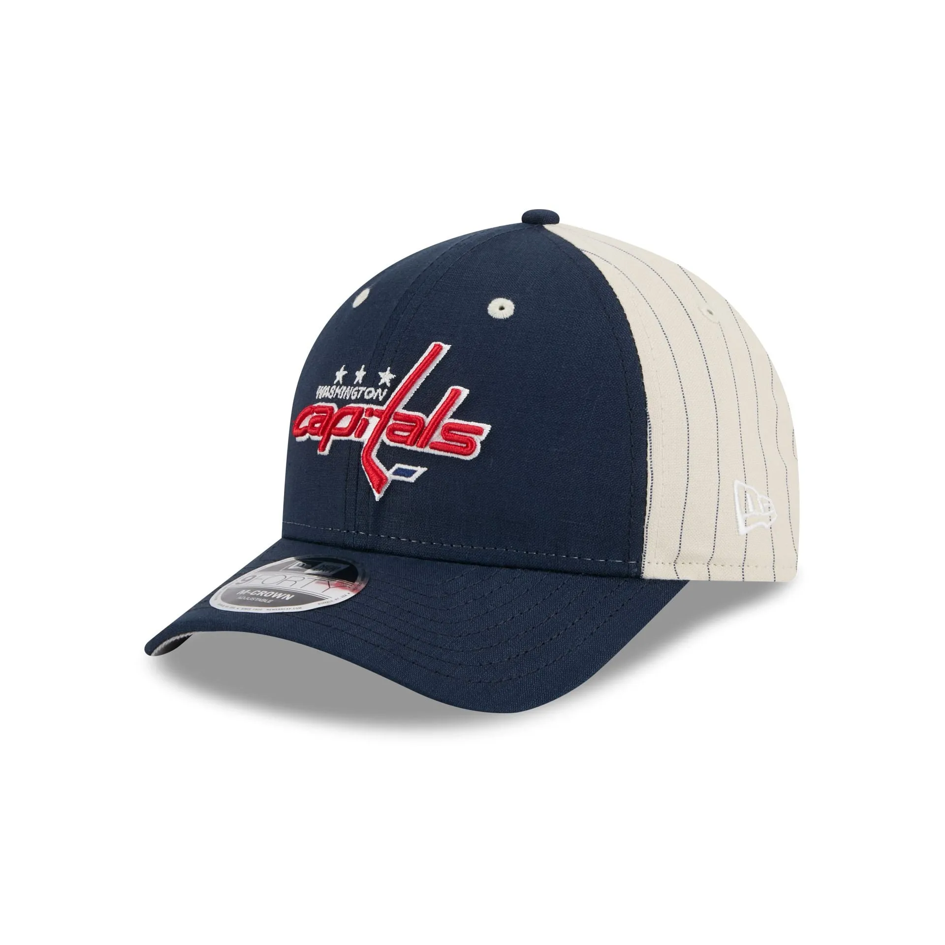 Washington Capitals Linen 9FORTY M-Crown Snapback Hat sold by New Era