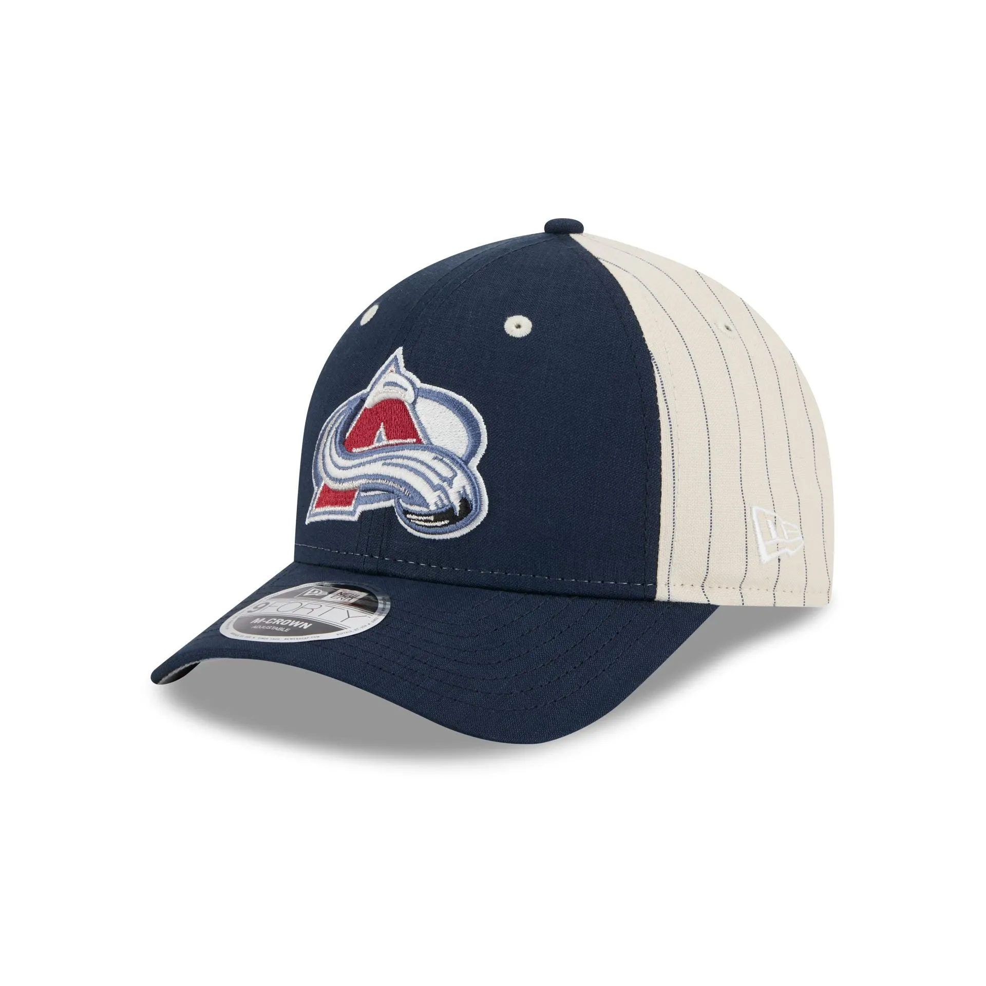 Colorado Avalanche Linen 9FORTY M-Crown Snapback Hat sold by New Era