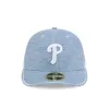 Philadelphia Phillies Hand Stitched Chambray Low Profile 59FIFTY Fitted Hat sold by New Era
