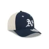 Oakland Athletics Linen 9FORTY M-Crown Snapback Hat sold by New Era