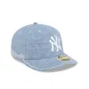 New York Yankees Hand Stitched Chambray Low Profile 59FIFTY Fitted Hat sold by New Era