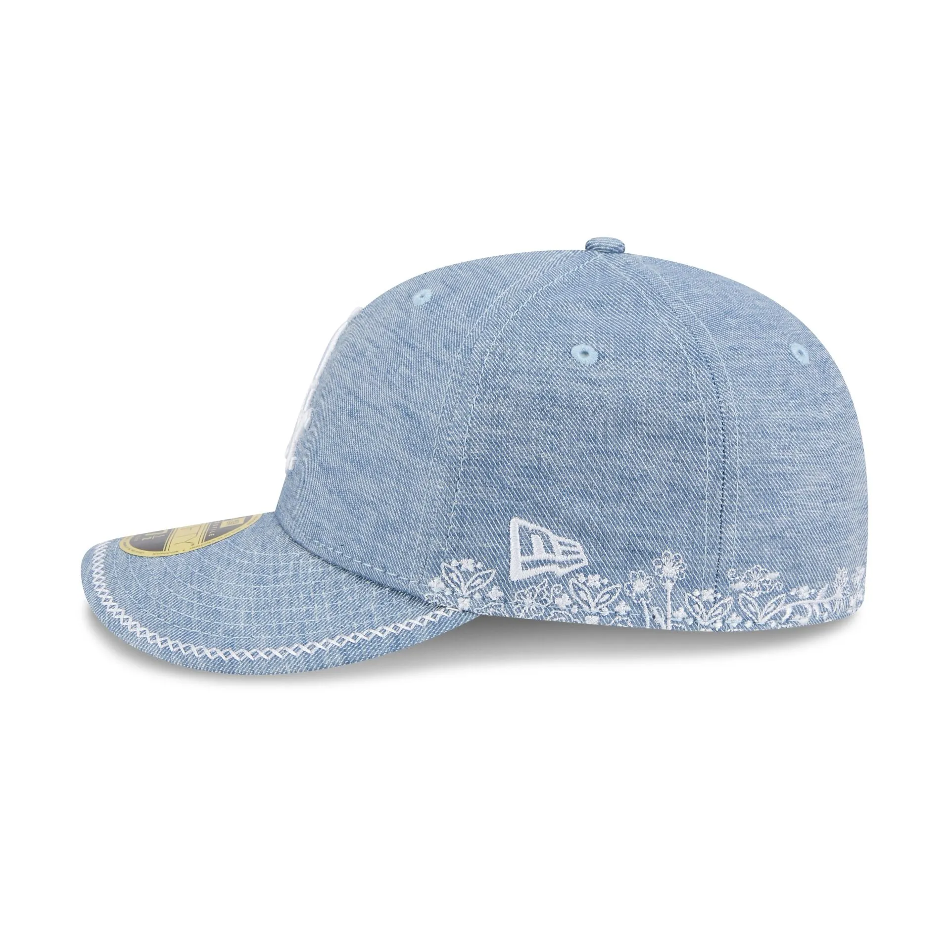 Chicago White Sox Hand Stitched Chambray Low Profile 59FIFTY Fitted Hat sold by New Era product image thumbnail 4