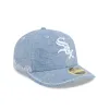 Chicago White Sox Hand Stitched Chambray Low Profile 59FIFTY Fitted Hat sold by New Era