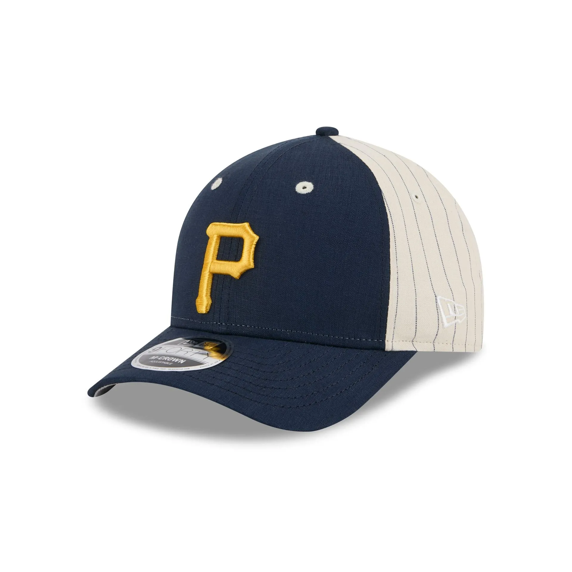 Pittsburgh Pirates Linen 9FORTY M-Crown Snapback Hat sold by New Era