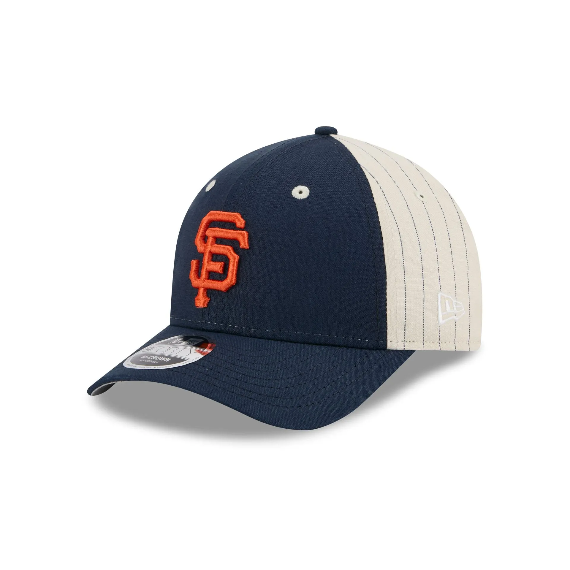 San Francisco Giants Linen 9FORTY M-Crown Snapback Hat sold by New Era
