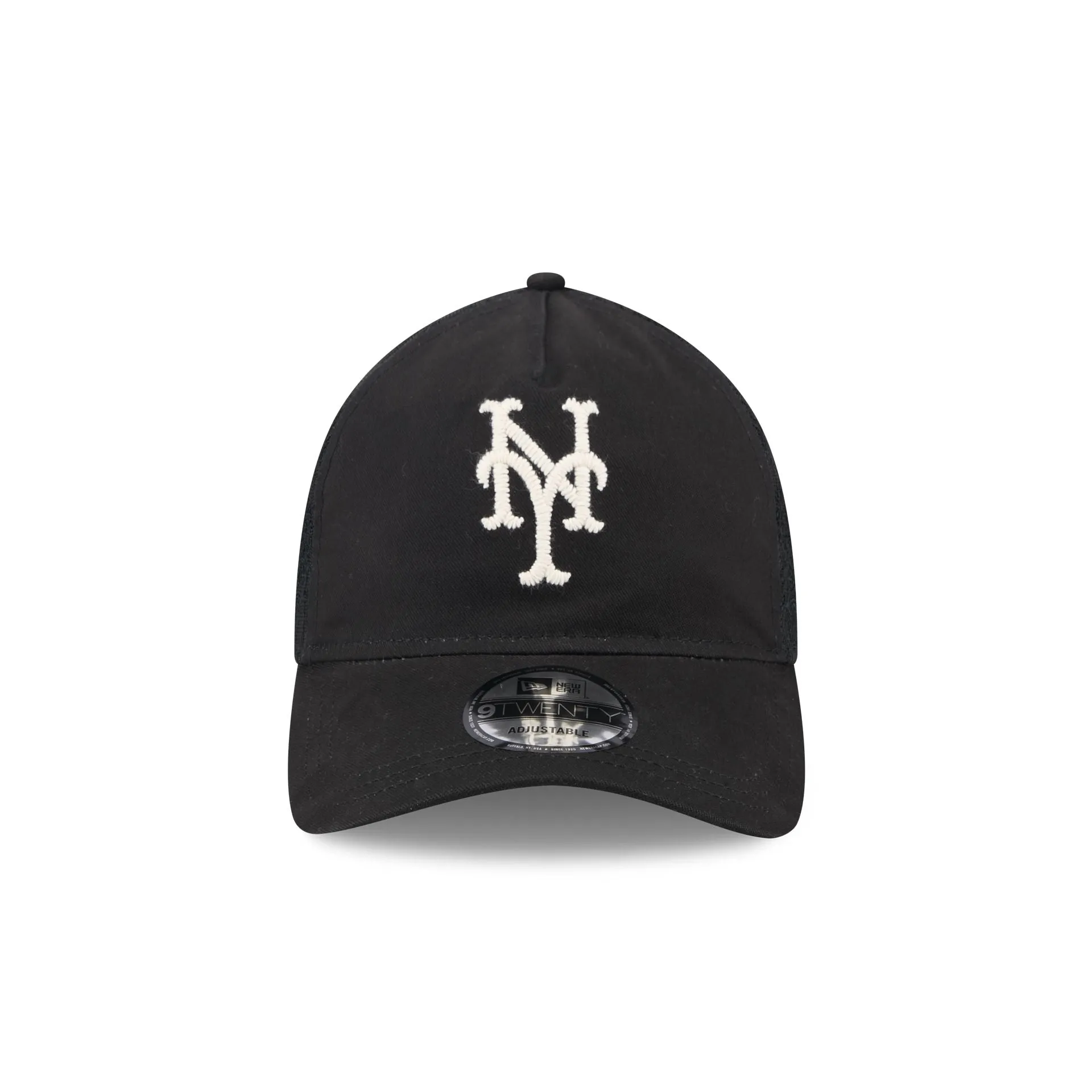 New York Mets Embroidered Mesh 9TWENTY A-Frame Adjustable Hat sold by New Era product image thumbnail 2
