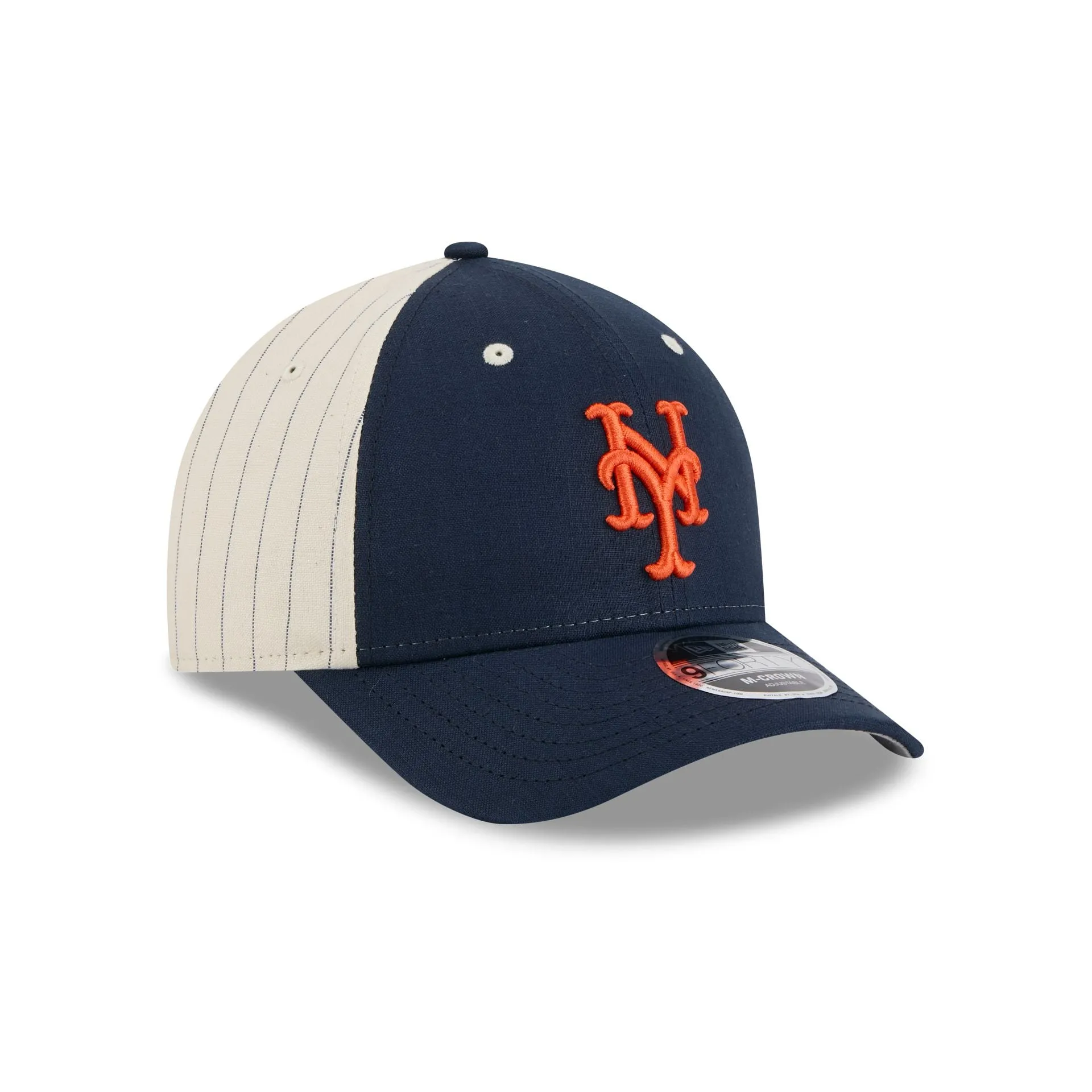 New York Mets Linen 9FORTY M-Crown Snapback Hat sold by New Era product image thumbnail 3