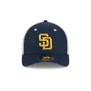San Diego Padres Linen 9FORTY M-Crown Snapback Hat sold by New Era