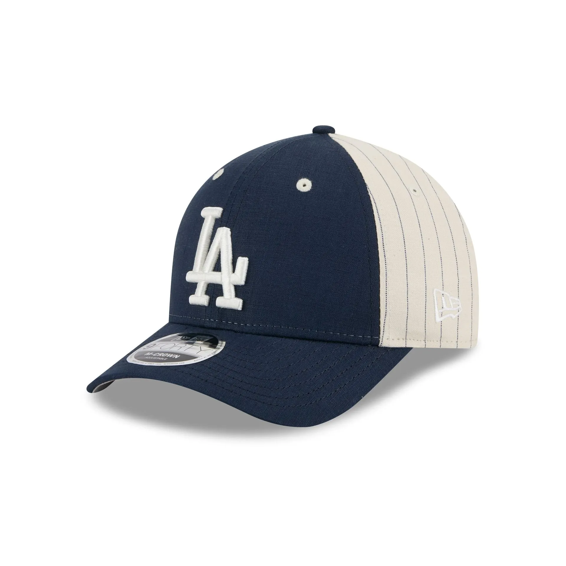 Los Angeles Dodgers Linen 9FORTY M-Crown Snapback Hat sold by New Era