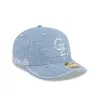 Colorado Rockies Hand Stitched Chambray Low Profile 59FIFTY Fitted Hat sold by New Era