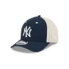 New York Yankees Linen 9FORTY M-Crown Snapback Hat sold by New Era