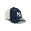 New York Yankees Linen 9FORTY M-Crown Snapback Hat sold by New Era