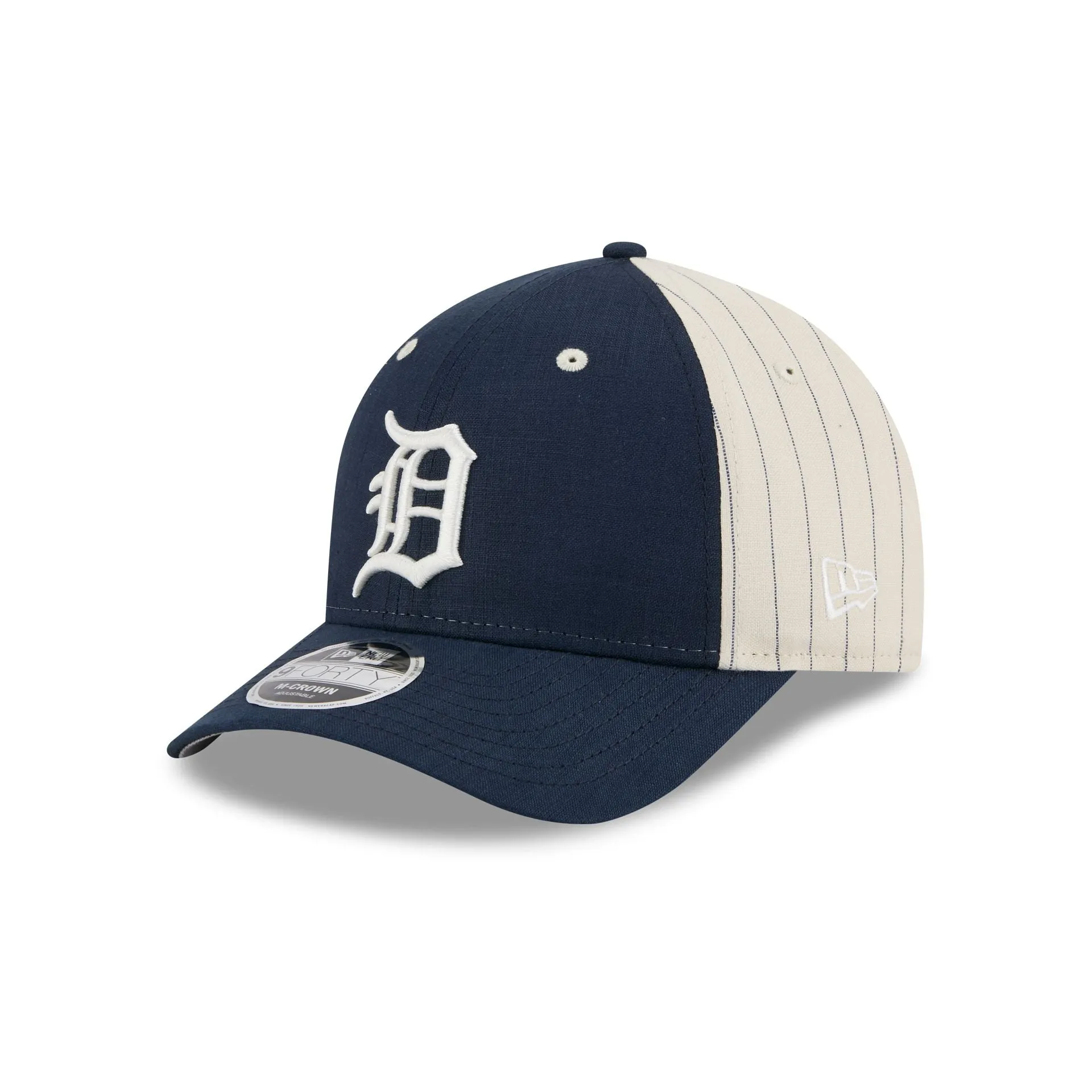 Detroit Tigers Linen 9FORTY M-Crown Snapback Hat sold by New Era
