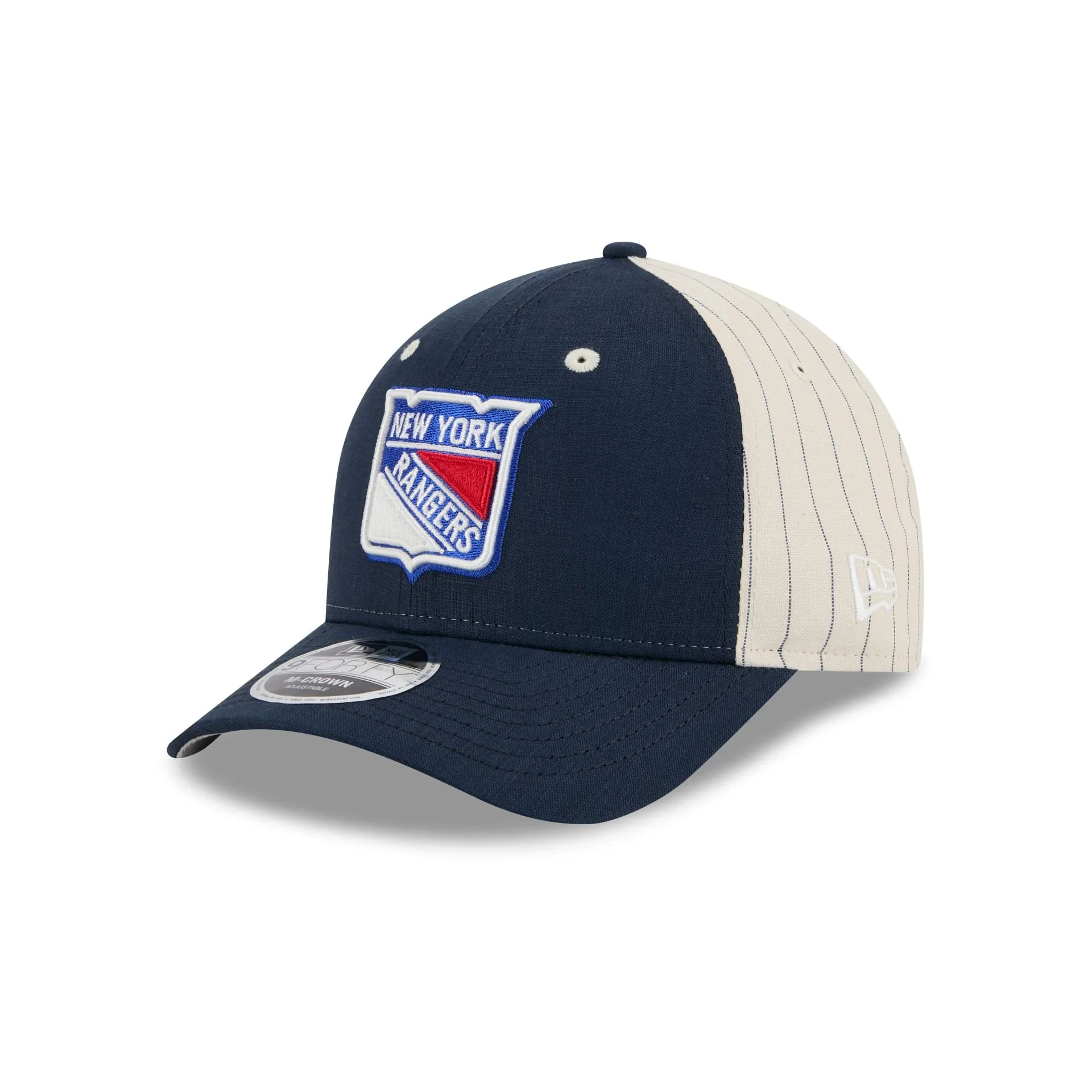 New York Rangers Linen 9FORTY M-Crown Snapback Hat sold by New Era