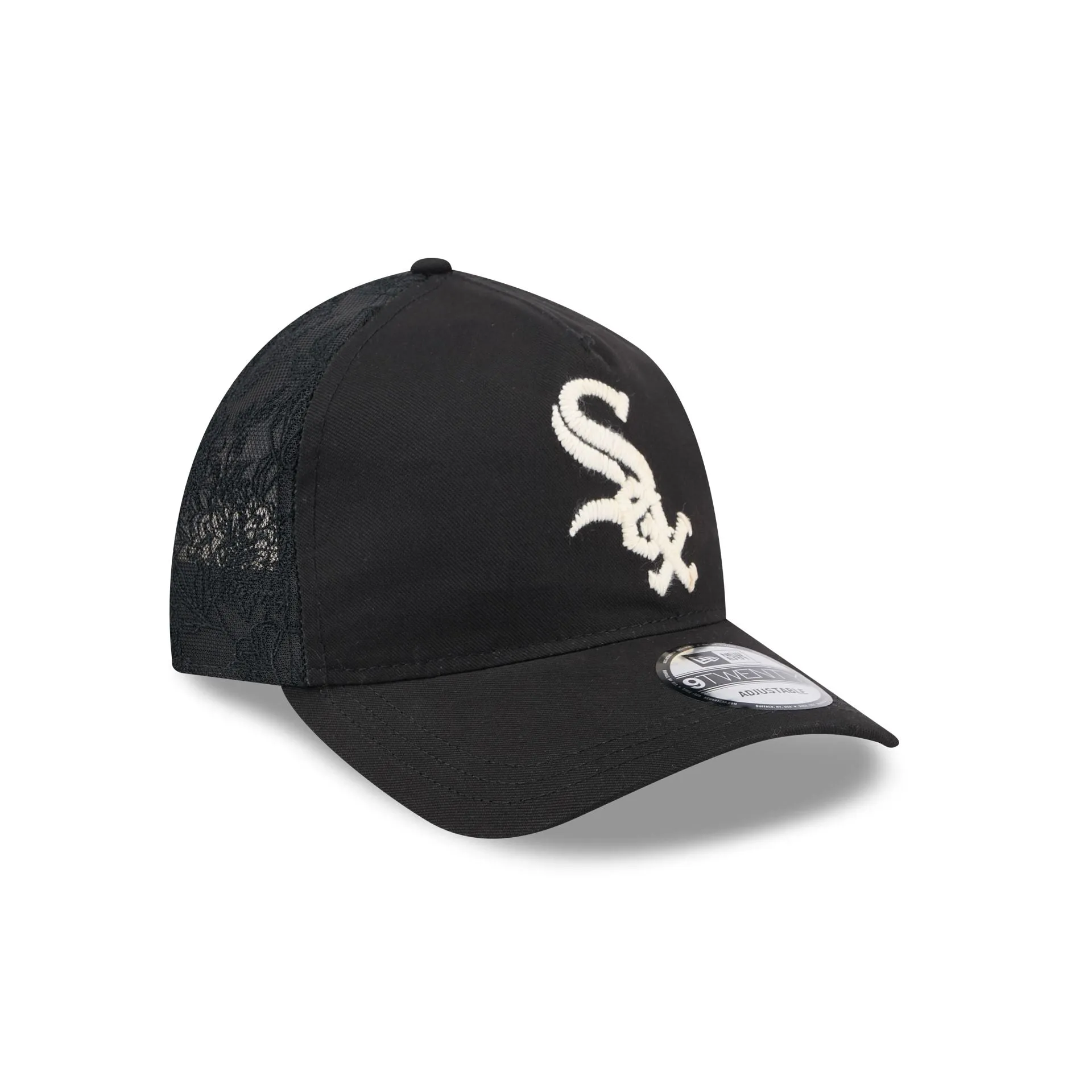 Chicago White Sox Embroidered Mesh 9TWENTY A-Frame Adjustable Hat sold by New Era product image thumbnail 3