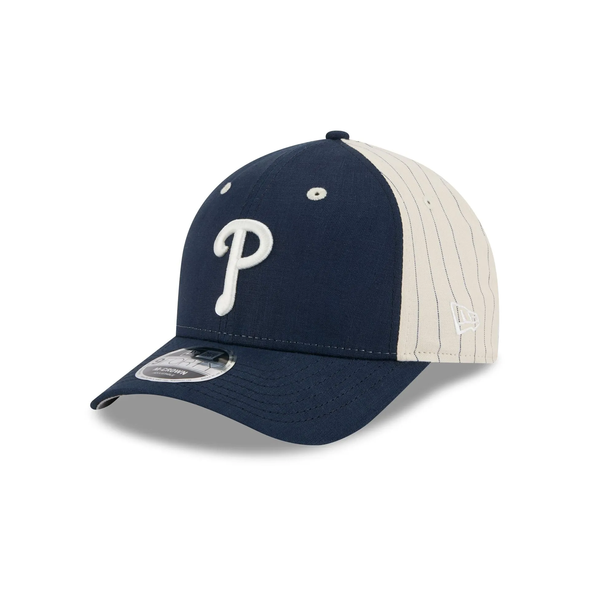 Philadelphia Phillies Linen 9FORTY M-Crown Snapback Hat sold by New Era