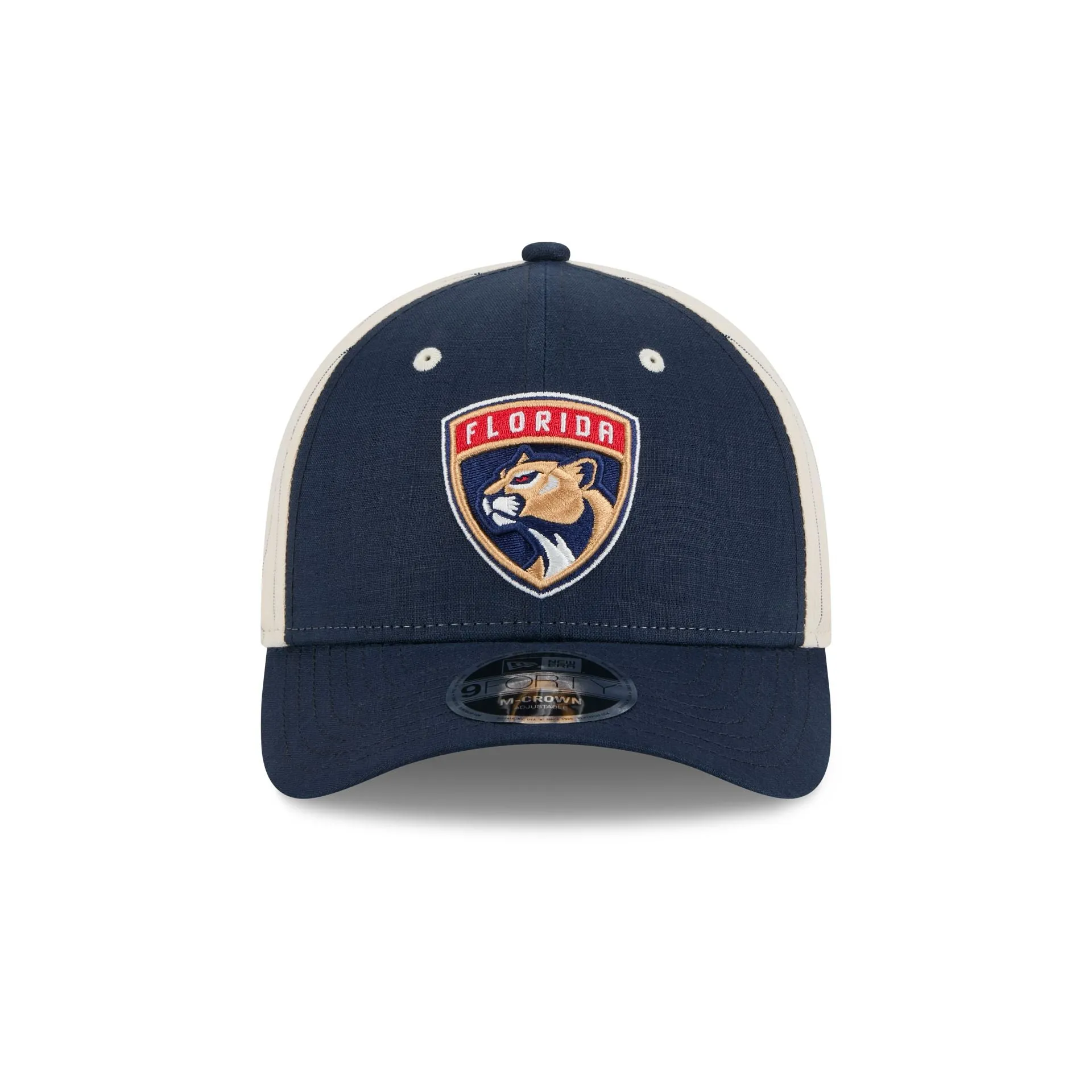 Florida Panthers Linen 9FORTY M-Crown Snapback Hat sold by New Era product image thumbnail 2