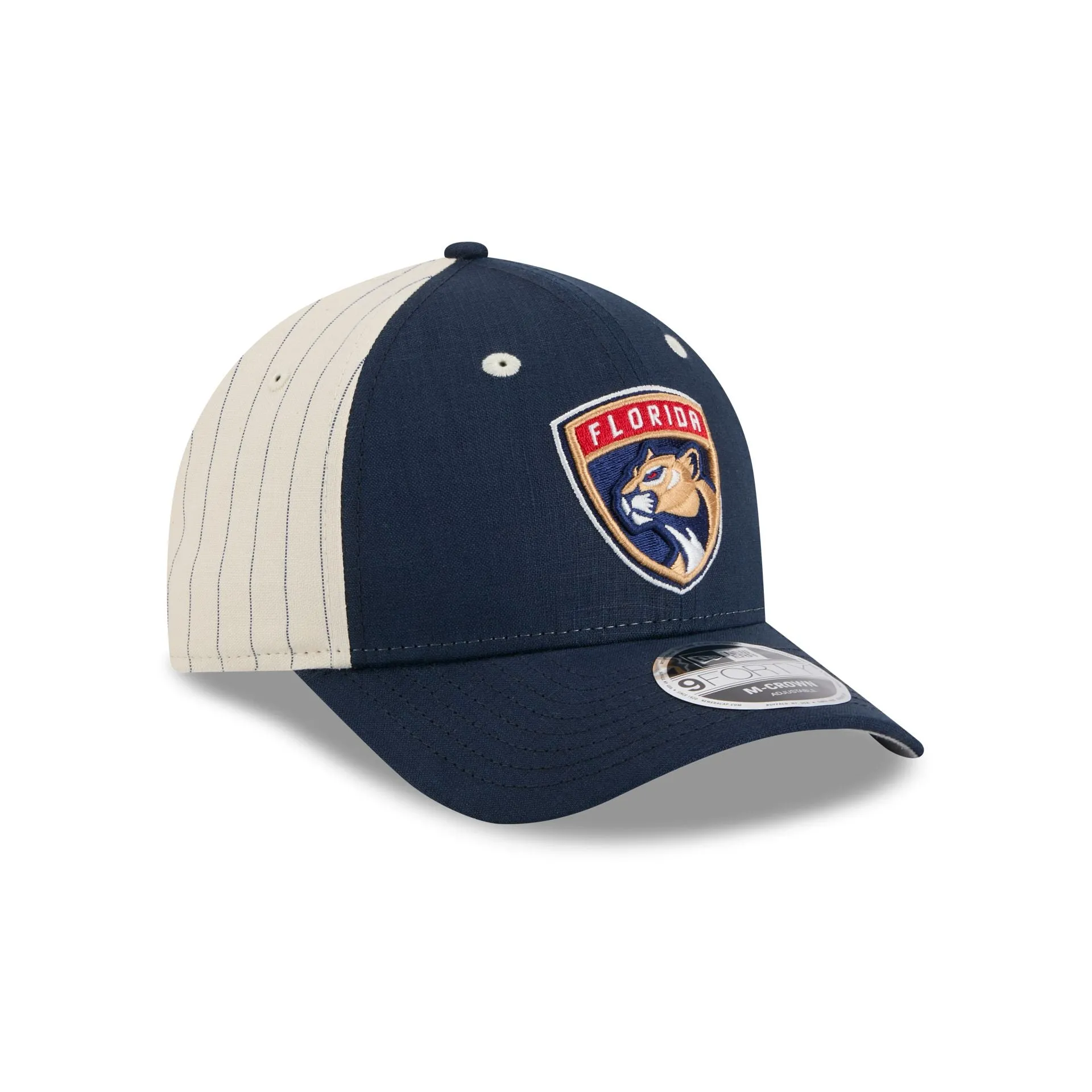 Florida Panthers Linen 9FORTY M-Crown Snapback Hat sold by New Era product image thumbnail 3