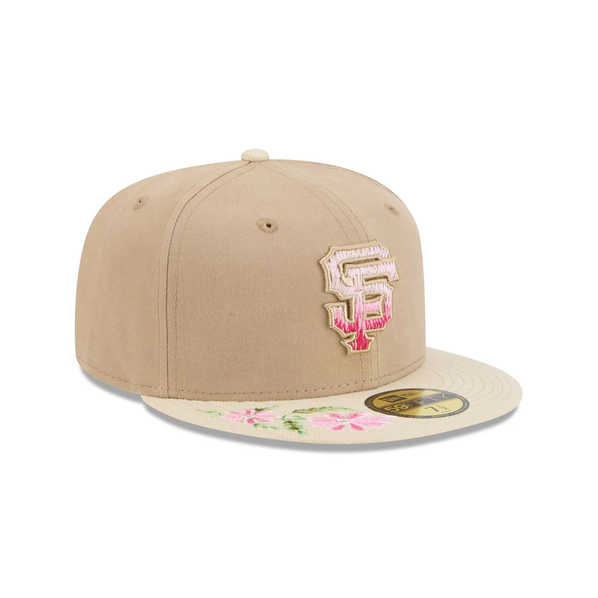San Francisco Giants Hand Stitched Floral 59FIFTY Fitted Hat sold by New Era product image thumbnail 3