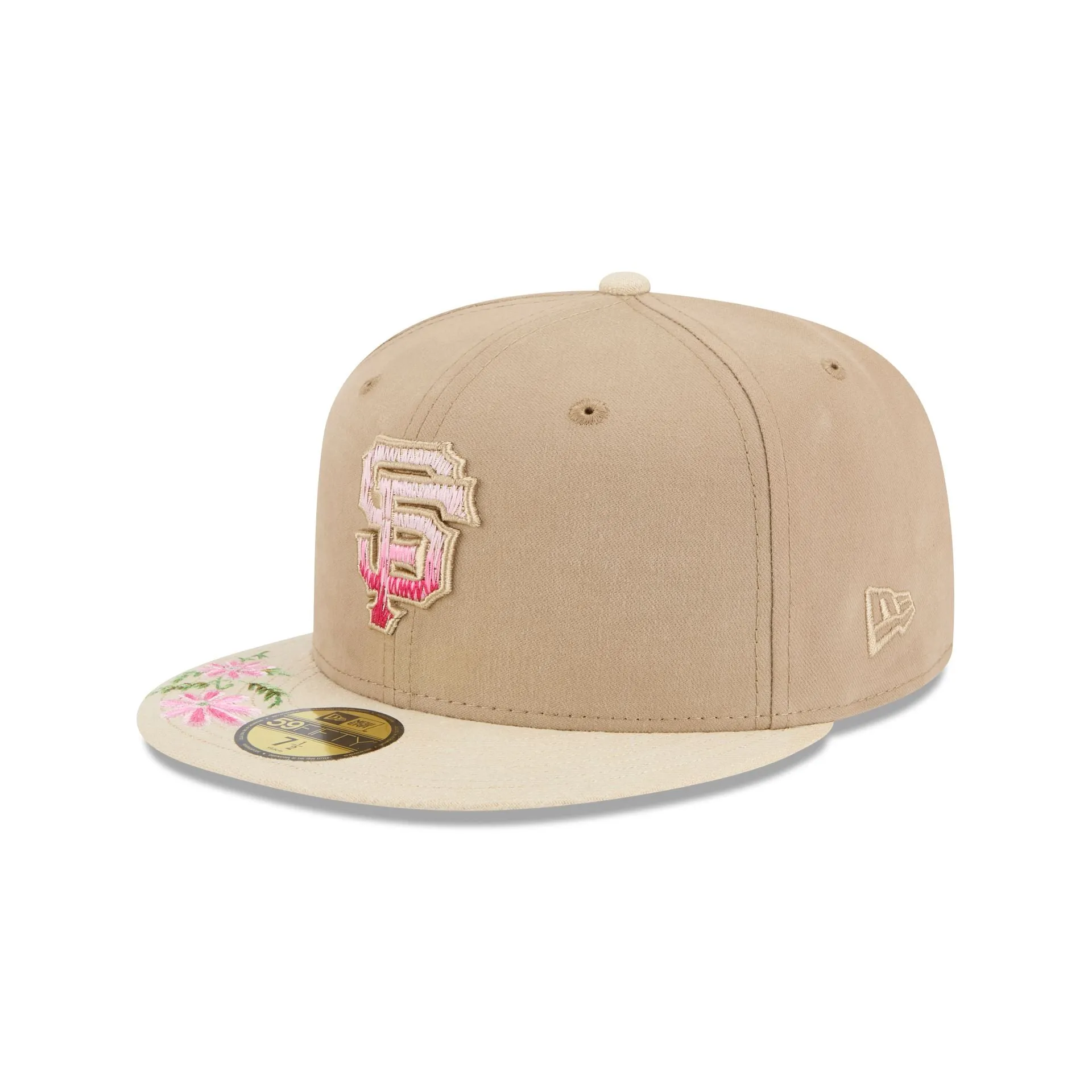 San Francisco Giants Hand Stitched Floral 59FIFTY Fitted Hat sold by New Era