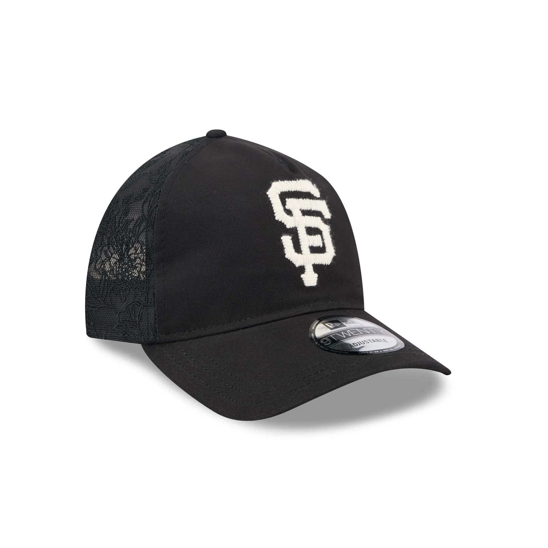 San Francisco Giants Embroidered Mesh 9TWENTY A-Frame Adjustable Hat sold by New Era product image thumbnail 3