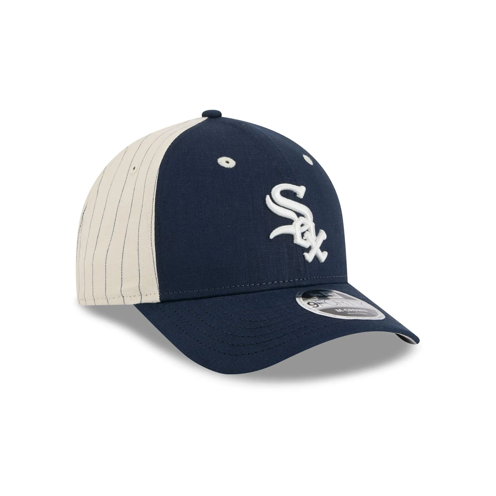 Chicago White Sox Linen 9FORTY M-Crown Snapback Hat sold by New Era product image thumbnail 3