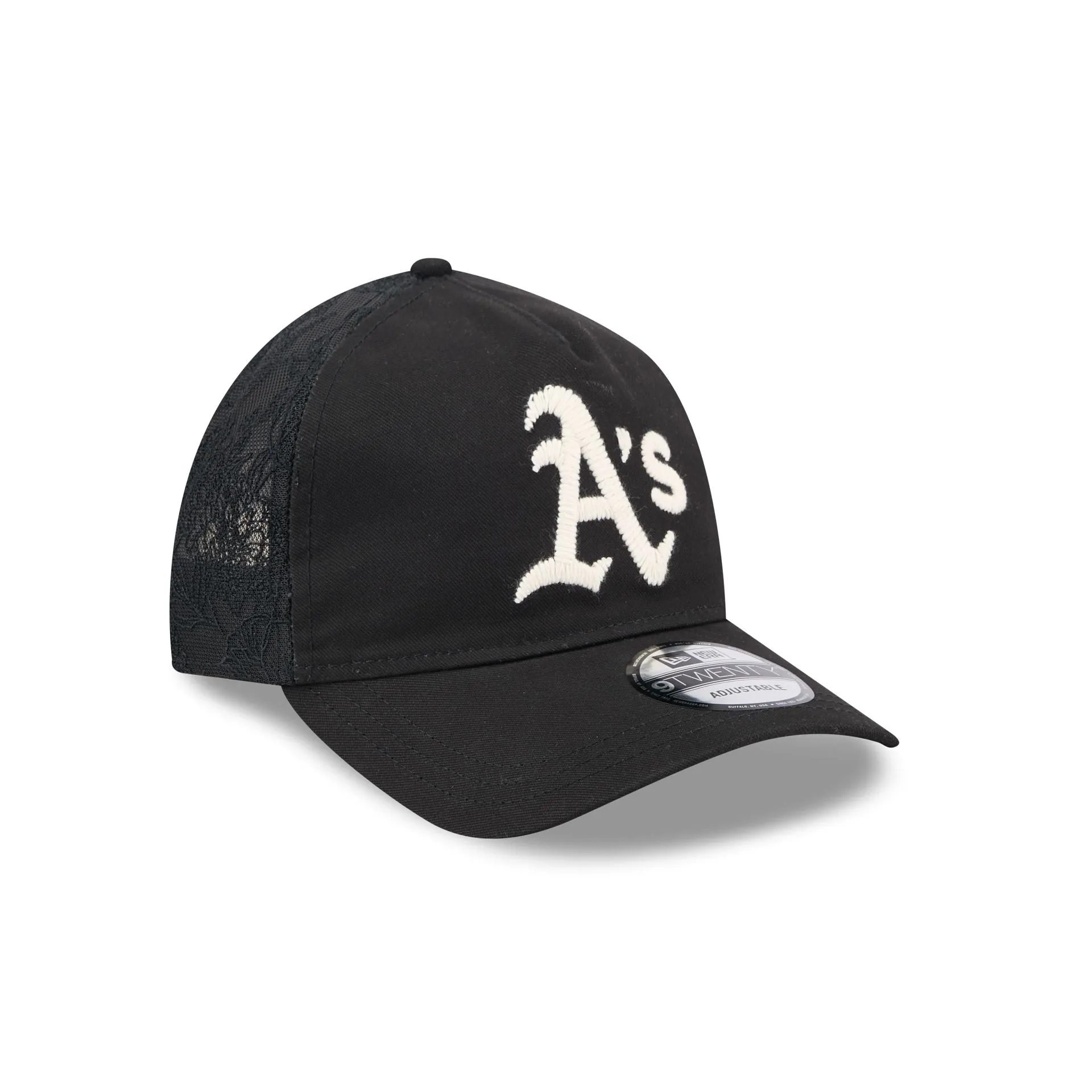 Oakland Athletics Embroidered Mesh 9TWENTY A-Frame Adjustable Hat sold by New Era product image thumbnail 3