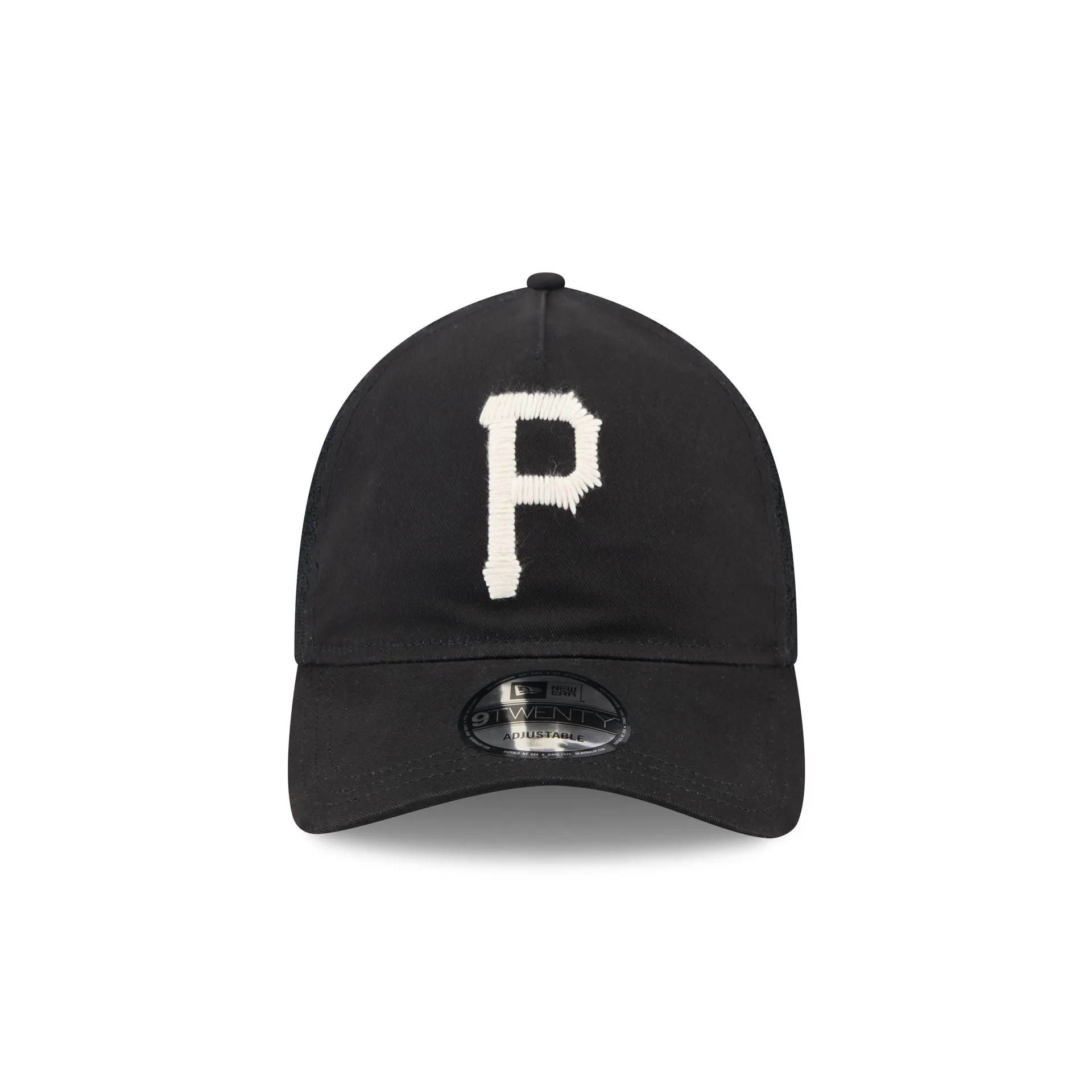 Pittsburgh Pirates Embroidered Mesh 9TWENTY A-Frame Adjustable Hat sold by New Era product image thumbnail 2