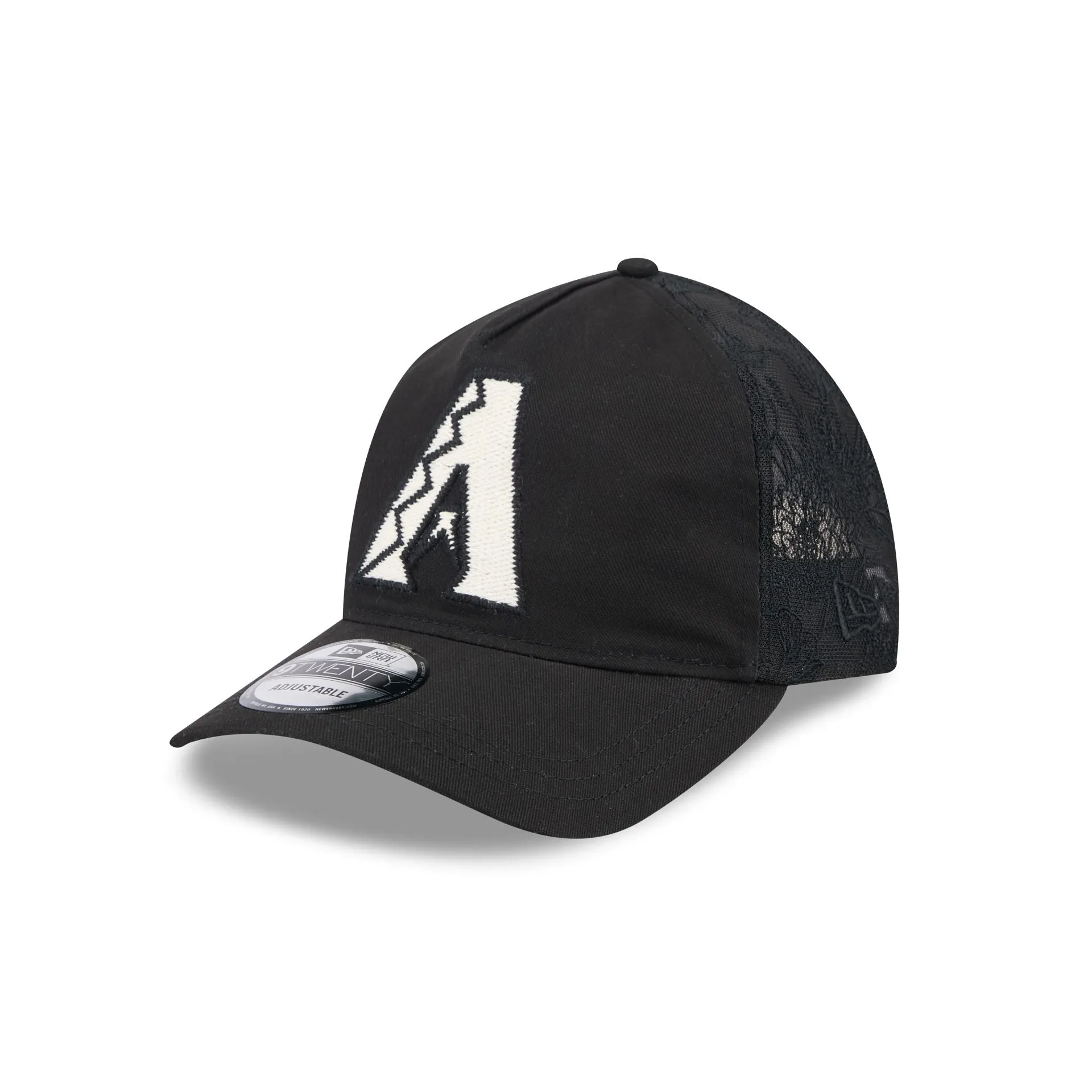 Arizona Diamondbacks Embroidered Mesh 9TWENTY A-Frame Adjustable Hat sold by New Era