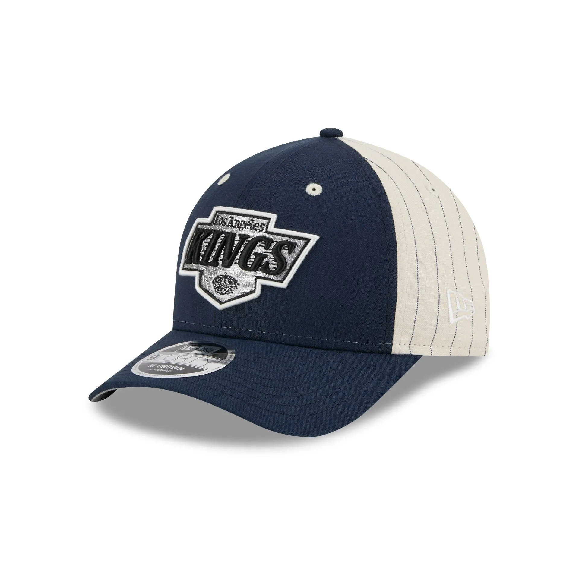 Los Angeles Kings Linen 9FORTY M-Crown Snapback Hat sold by New Era