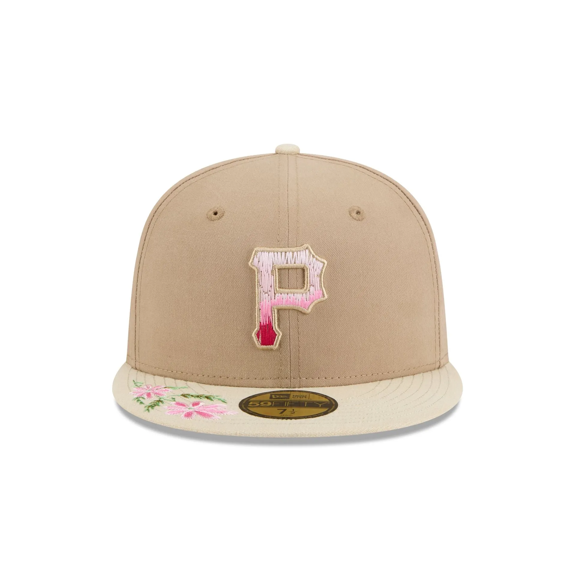 Pittsburgh Pirates Hand Stitched Floral 59FIFTY Fitted Hat sold by New Era product image thumbnail 2