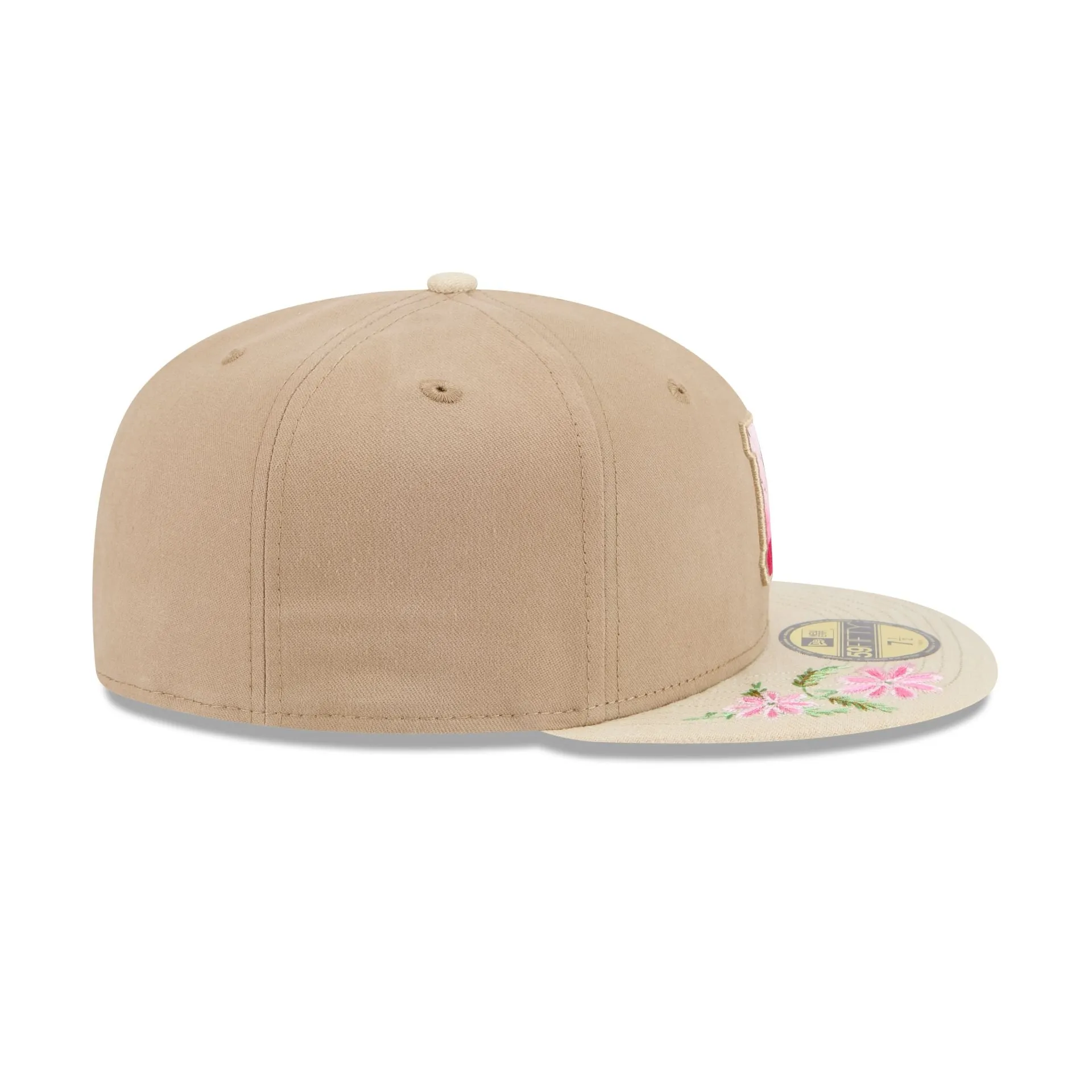 Pittsburgh Pirates Hand Stitched Floral 59FIFTY Fitted Hat sold by New Era product image thumbnail 5